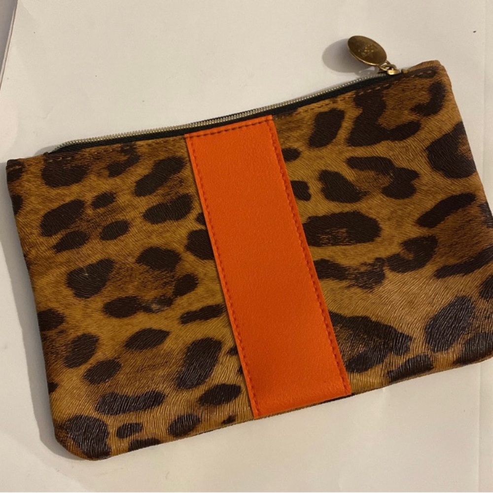 Leopard print mini bag ipsy makeup bag